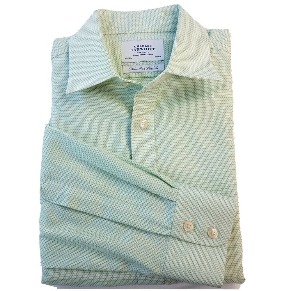 Charles Tyrwhitt Non-Iron Slim Fit Shirt 16.5/34in